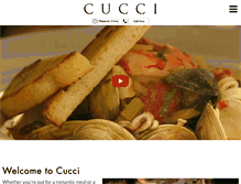 Tablet Screenshot of cucci.ca